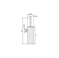 IDEAL STANDARD IOM ESCOBILLERO PARED